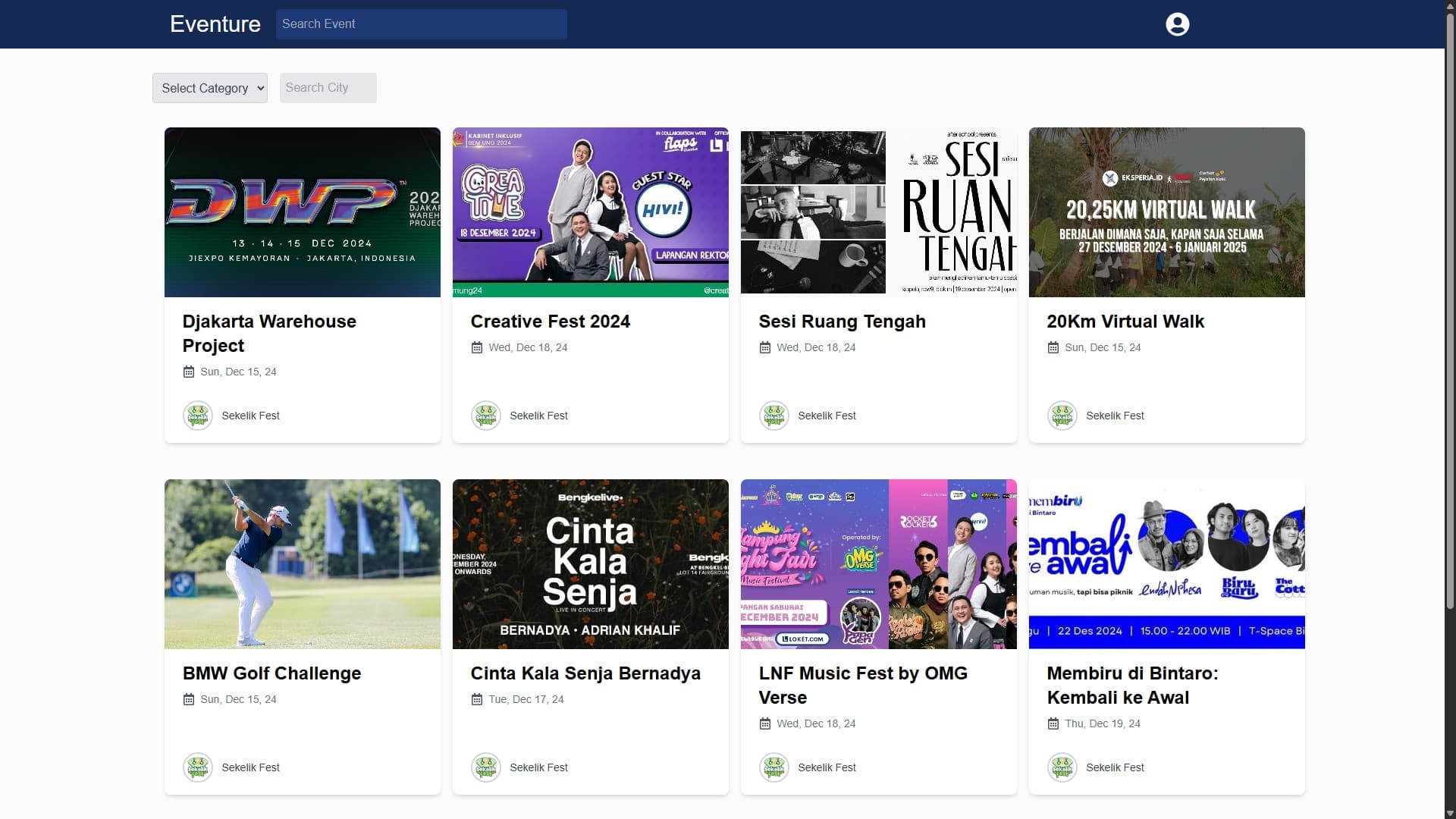Ticketing E-commerce